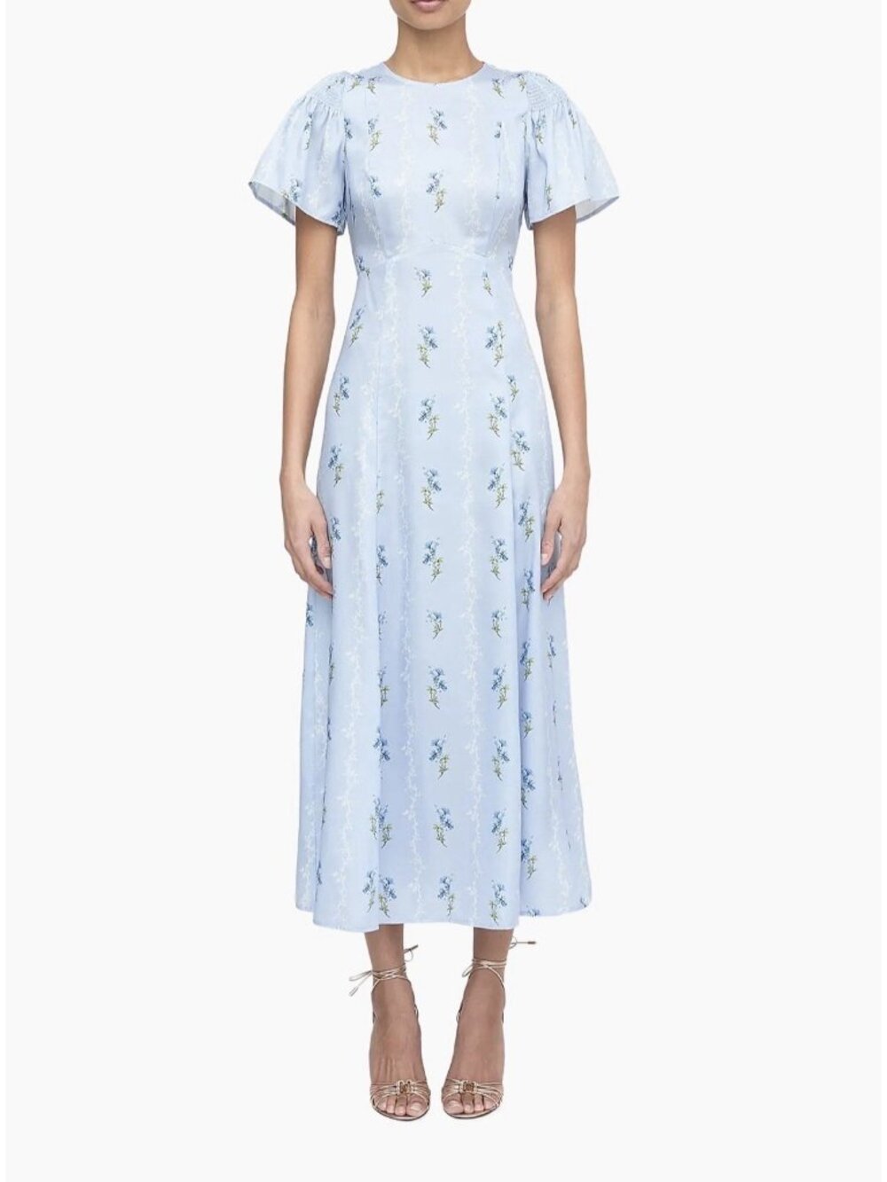 Hill House Home Womens M Dominique Dress Bluebell Waltz NWT